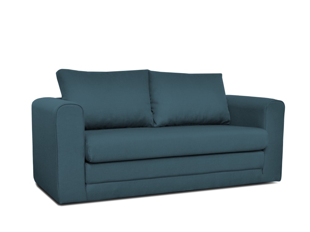 Sofa with bed function (honolulu) cosmopolitan design gasoline, structured fabric