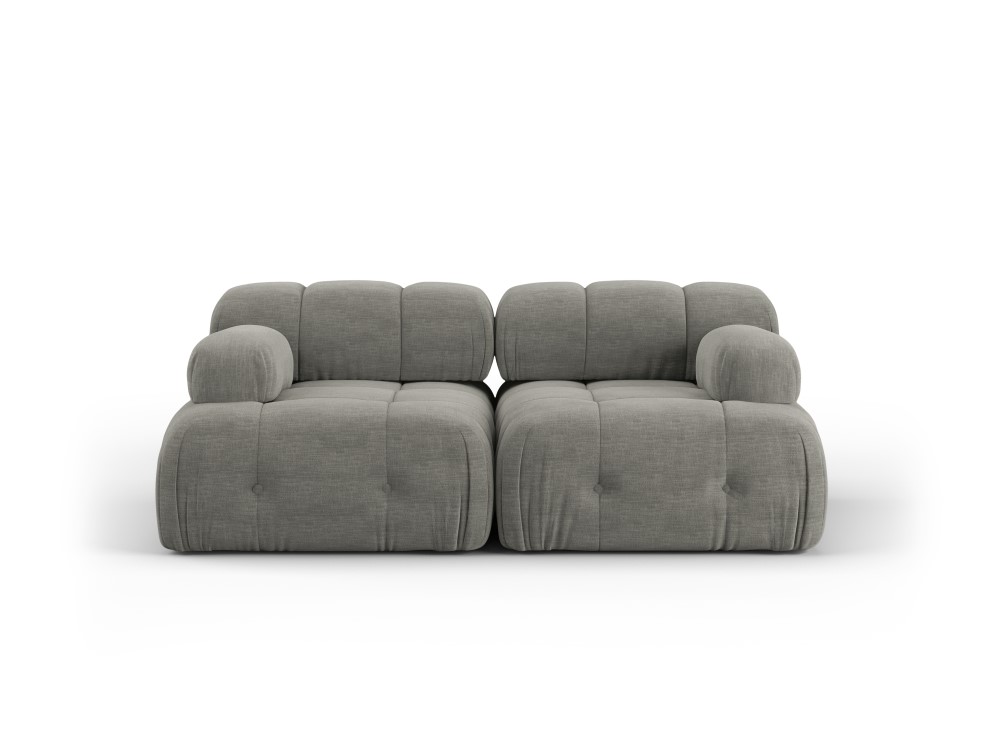 Modulaarinen sohva &#39;ferento&#39; harmaa, strukturoitu kangas