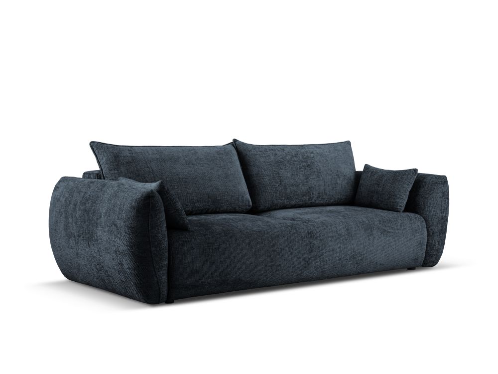 Matera - sofa mit bettfunktion und stauraum 3 sitze