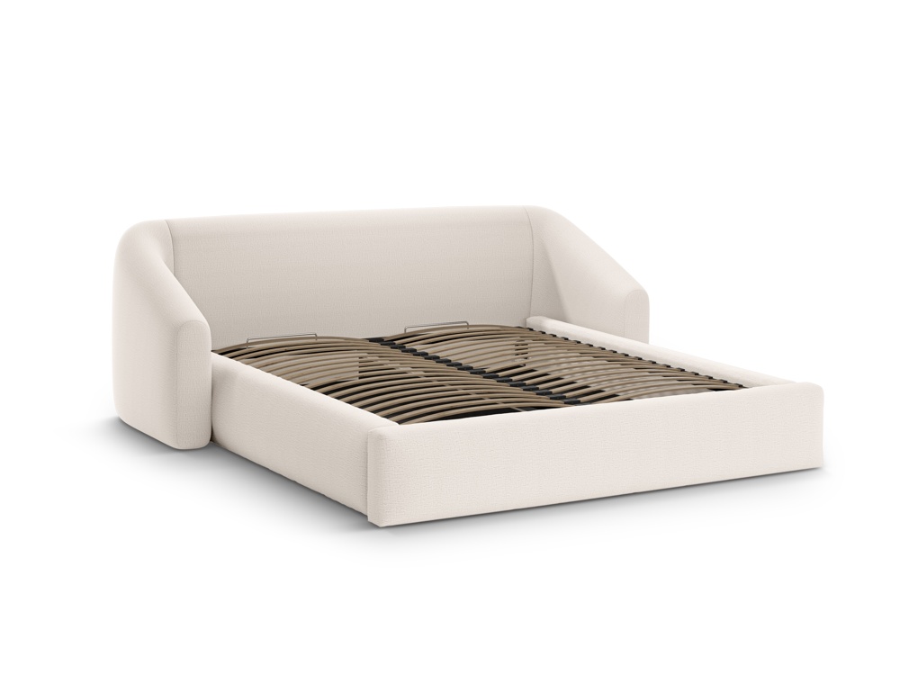 Campi Bed - storage bed with headboard