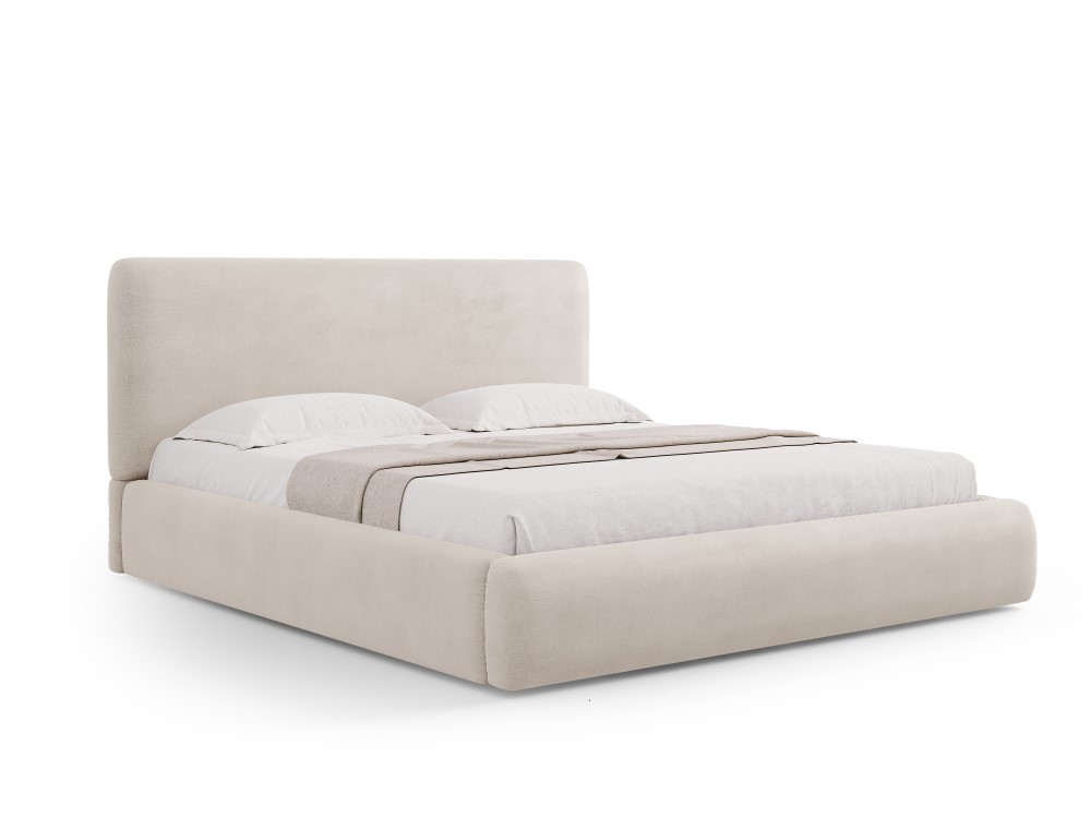 Colonel storage bed with headboard
