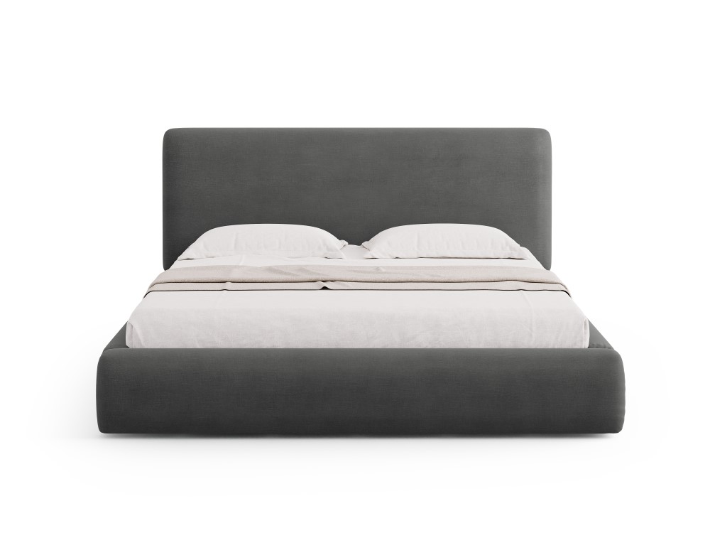 Colonel storage bed with headboard