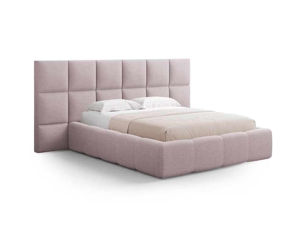 Livigno storage bed with headboard