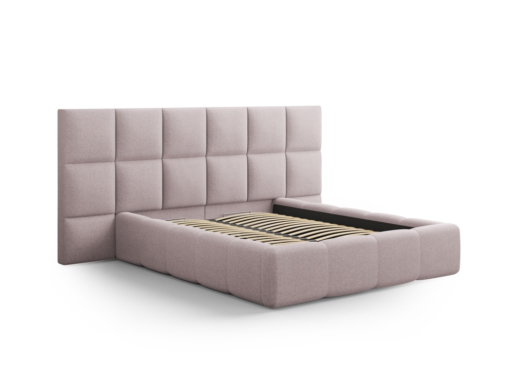 Livigno storage bed with headboard