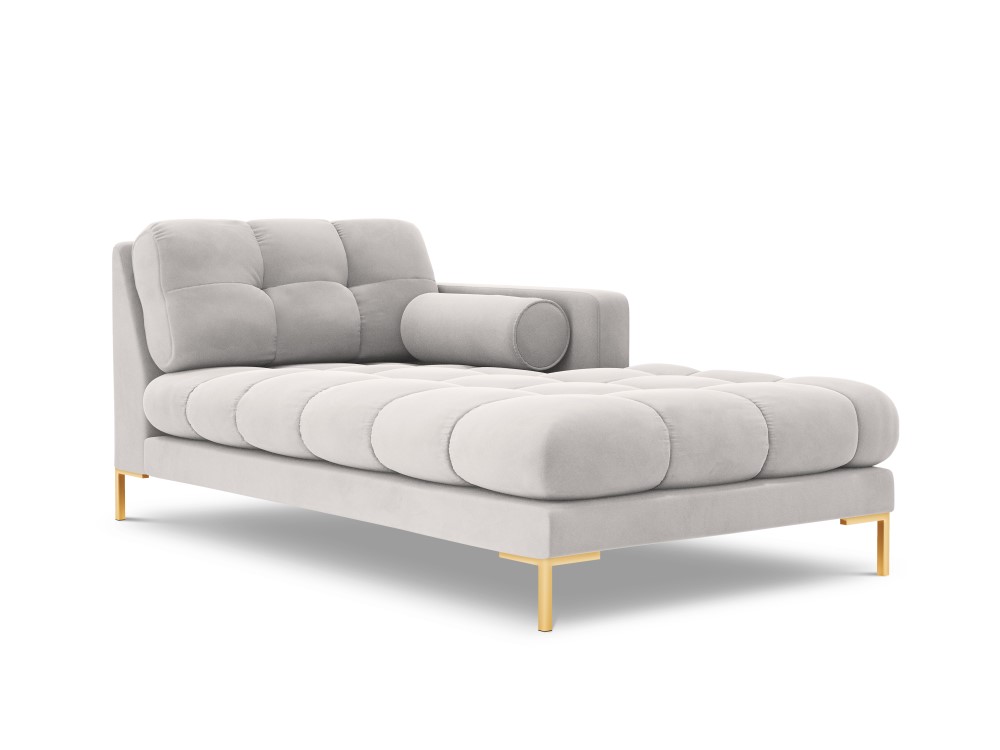 Dīvāns gulta (bali) kosmopolītiska dizaina sudraba, samta, zelta metāla, labāk