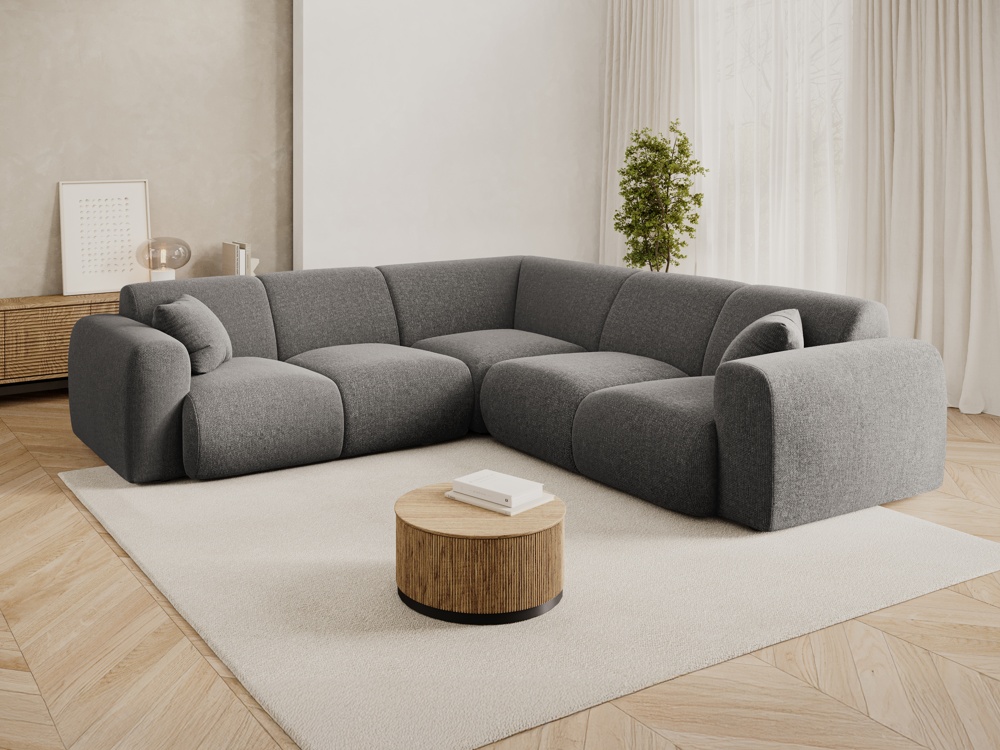Nolio symetryczna sofa narożna 5 miejsc