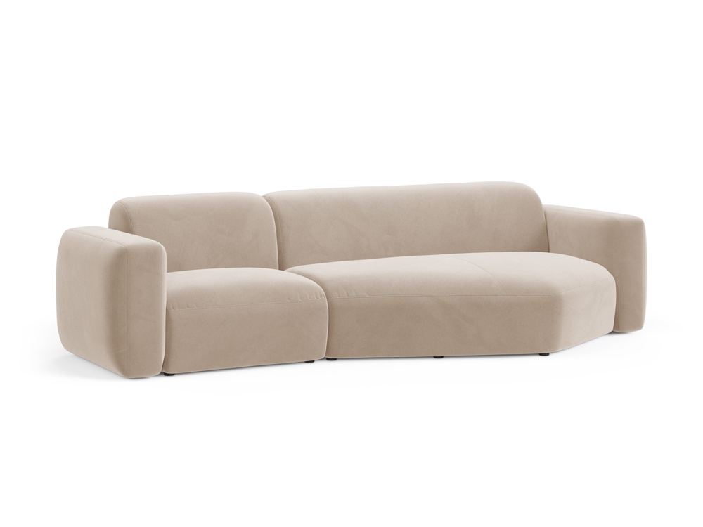 Strino - modulares symmetrisches ecksofa 3 sitze