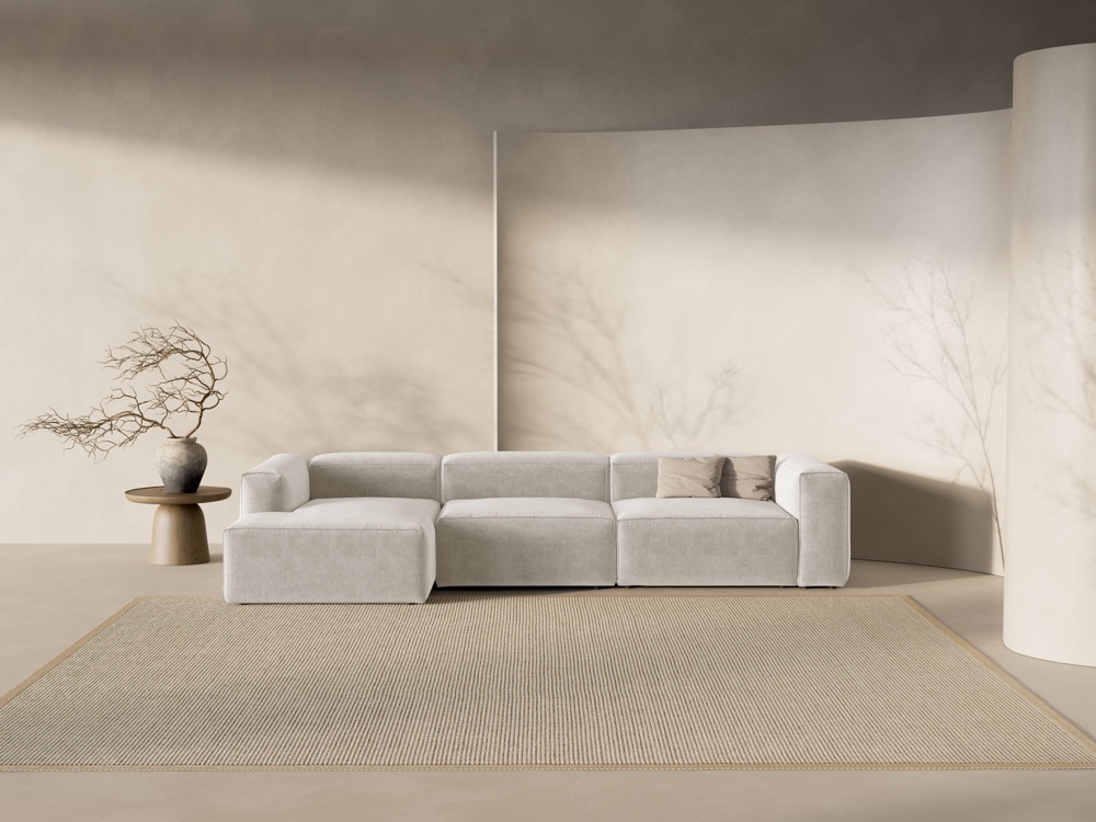 Bergamo - modulares ecksofa 4 sitze