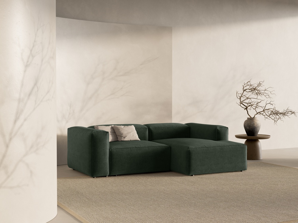 Bergamo - narożna sofa modułowa 2 miejsca