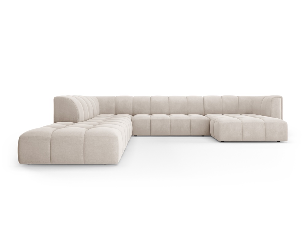 Moritz panoramic corner sofa 7 seats