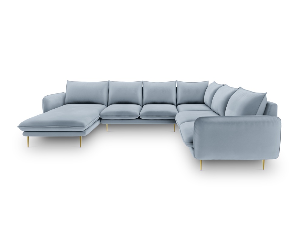 Vienna panoramic corner sofa 7 seats