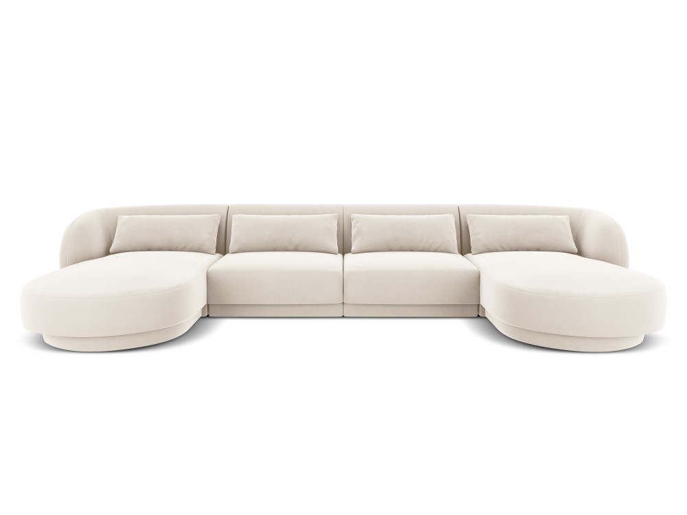 Rechtsaf vaardigheid diep Cosmopolitan-design.com: Sofas - Tulum - panoramic sofa 5 seats